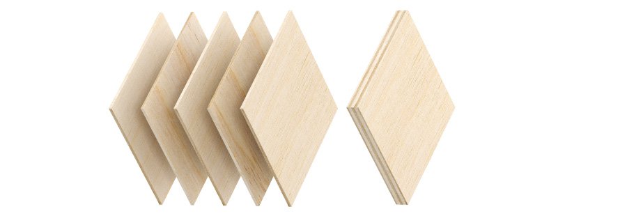 Birch plywood: multi-layered, strong, natural