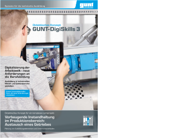 GUNT DigiSkills 3 Preventive maintenance